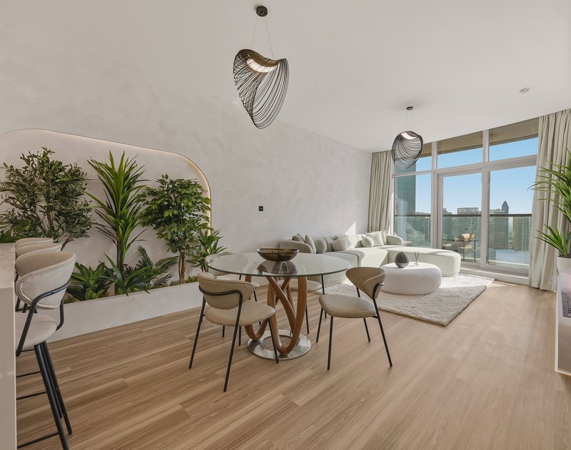 Damac Bays Edge harbour view.