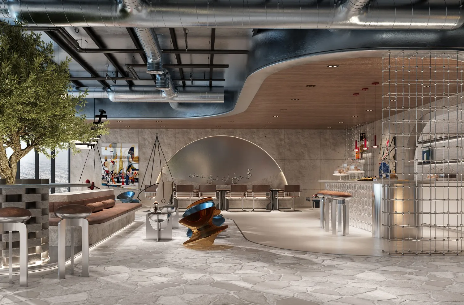 Clubhouse at Raw District.