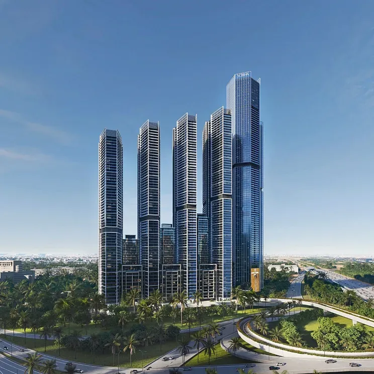Sobha Central one-bed, Sheikh Zayed Road, Dubai.