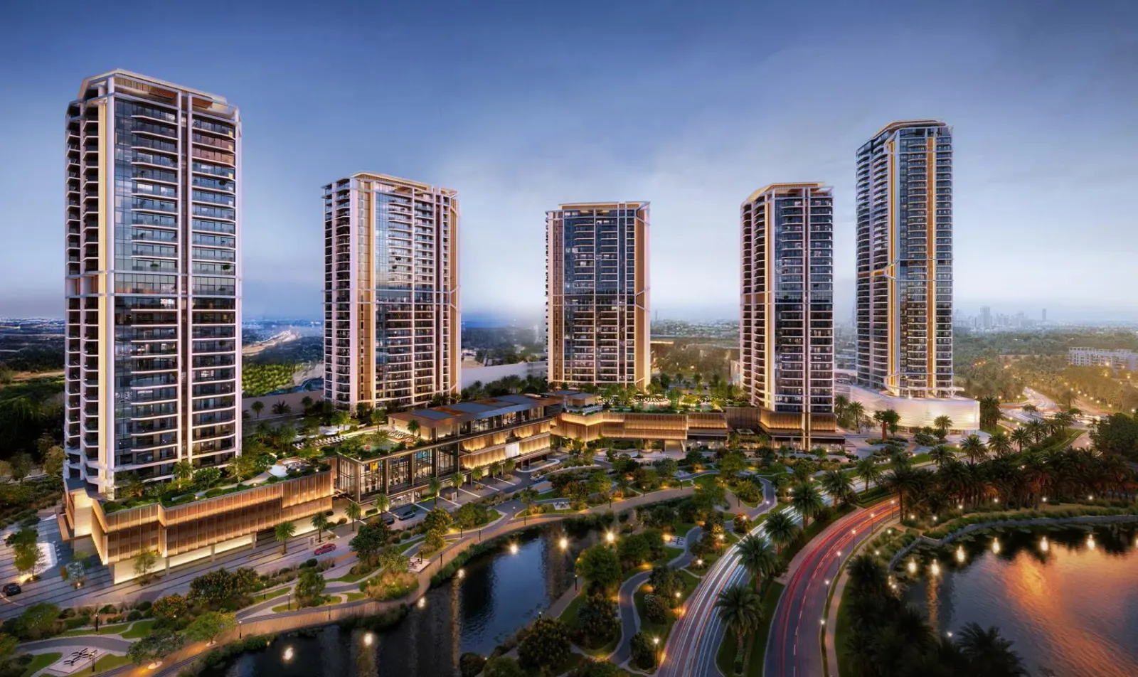 Eltiera Views, Ras Al Khor — render 3
