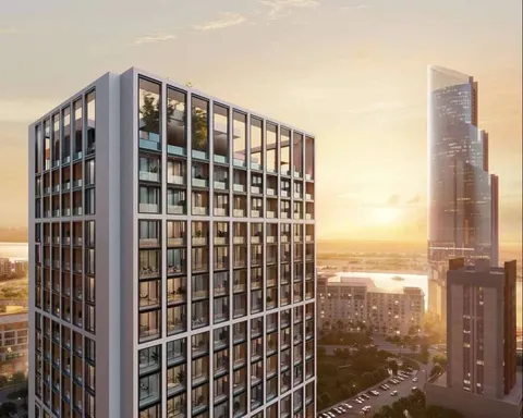 Binghatti Twilight, Al Jaddaf Waterfront — render 1