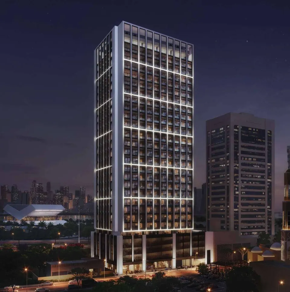 Binghatti Twilight, Al Jaddaf Waterfront — render 3