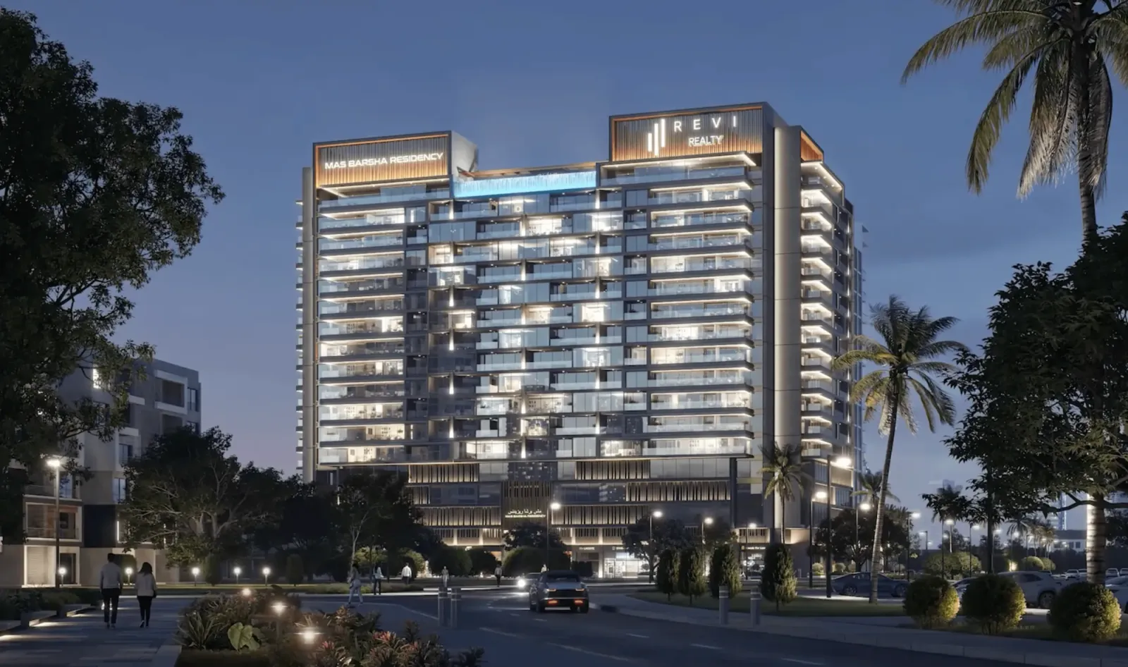 Mas Barsha Residency, Al Barsha 1 — render 2