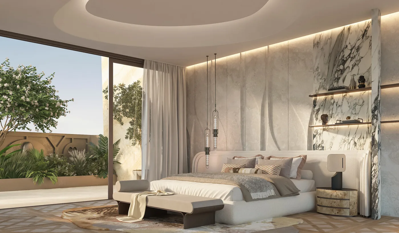 Interior render at Knightsbridge.