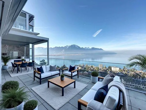 Penthouse – Panoramic Lake & Alps, Veytaux