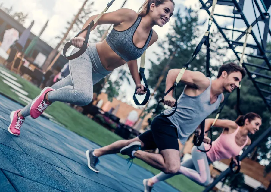 Outdoor Gym Area at Rosehill.