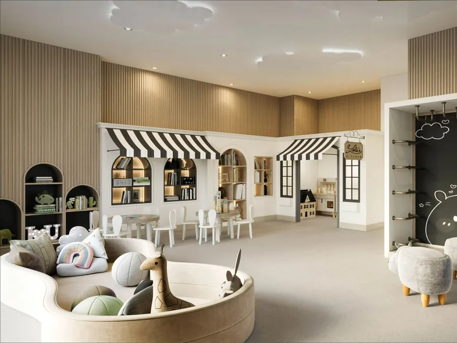 Indoor Kids Play Area at Rosehill.