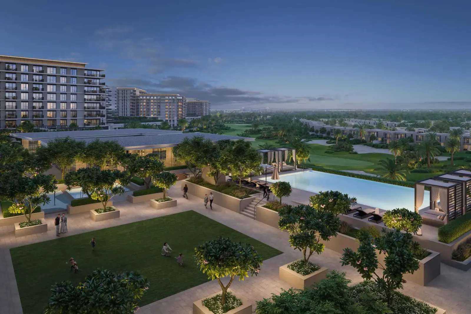 Golf Hills, Emaar South — render 3