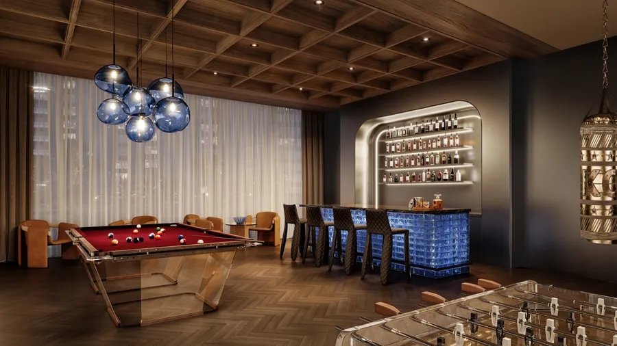 Powerhouse Lounge at Chelsea Residences.