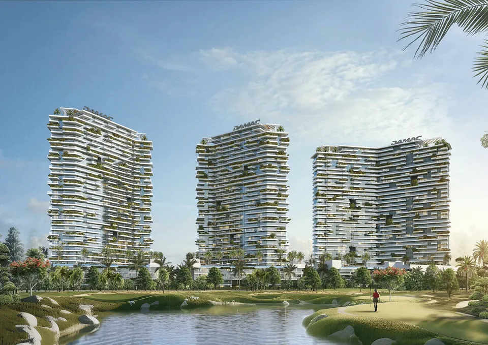 Golf Greens, Damac Hills — render 1