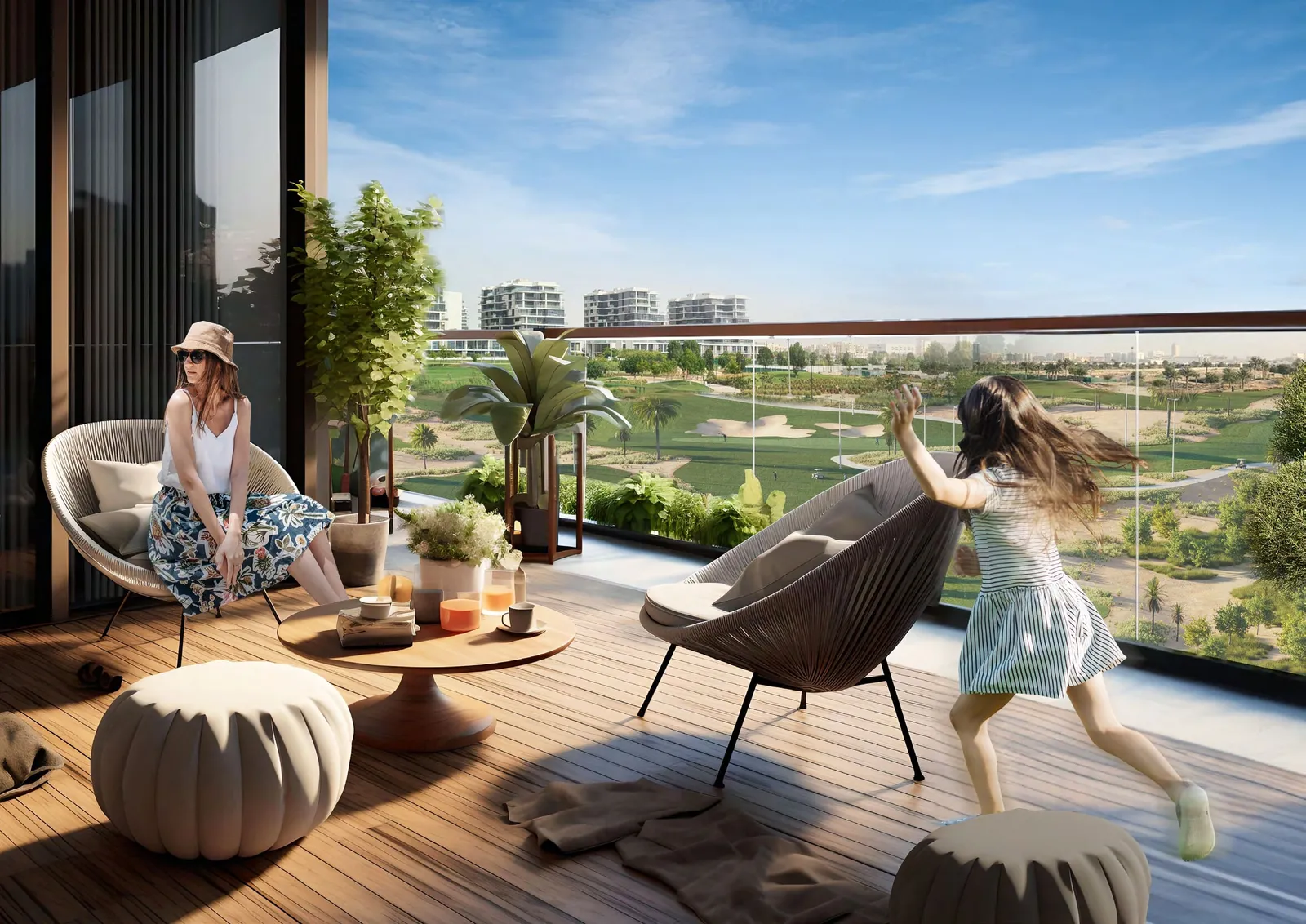 Golf Greens, Damac Hills — render 6