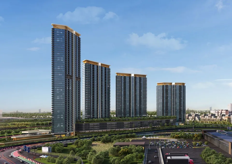 Sobha Solis, Motor City — render 1