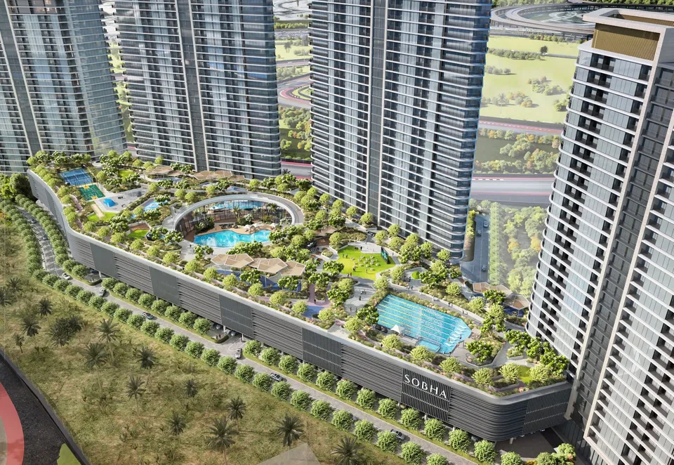 Sobha Solis, Motor City — render 5