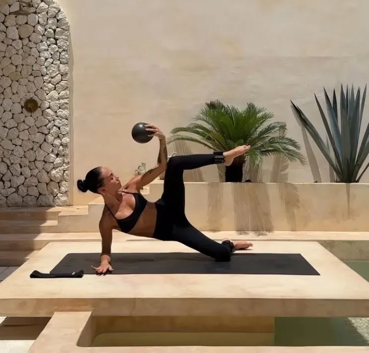 Outdoor Yoga at Valencia.