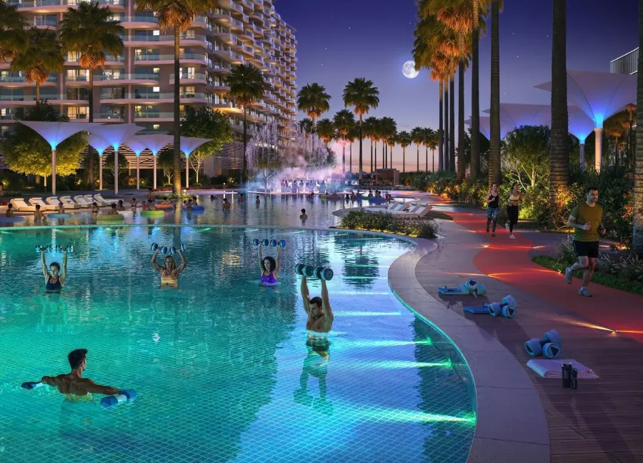 Aqua Gym at Valencia.