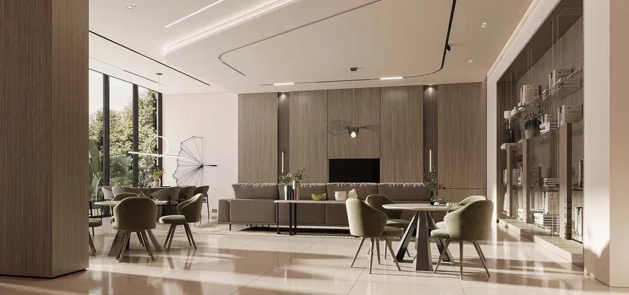 Library at South Living.