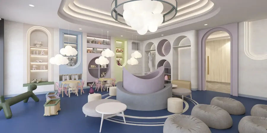 Kids' Play Area at Riviera 58.