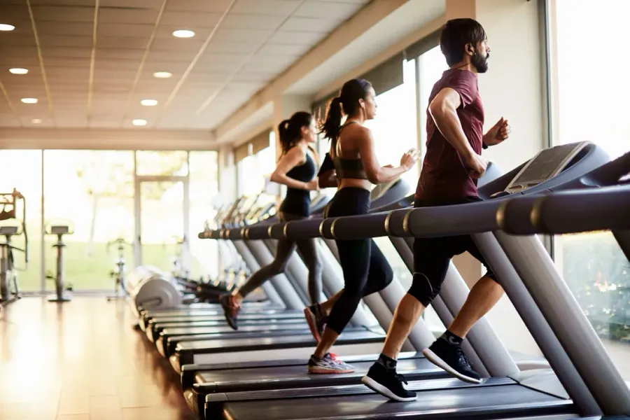 Separate Gyms at Jaddaf Beach Oasis.