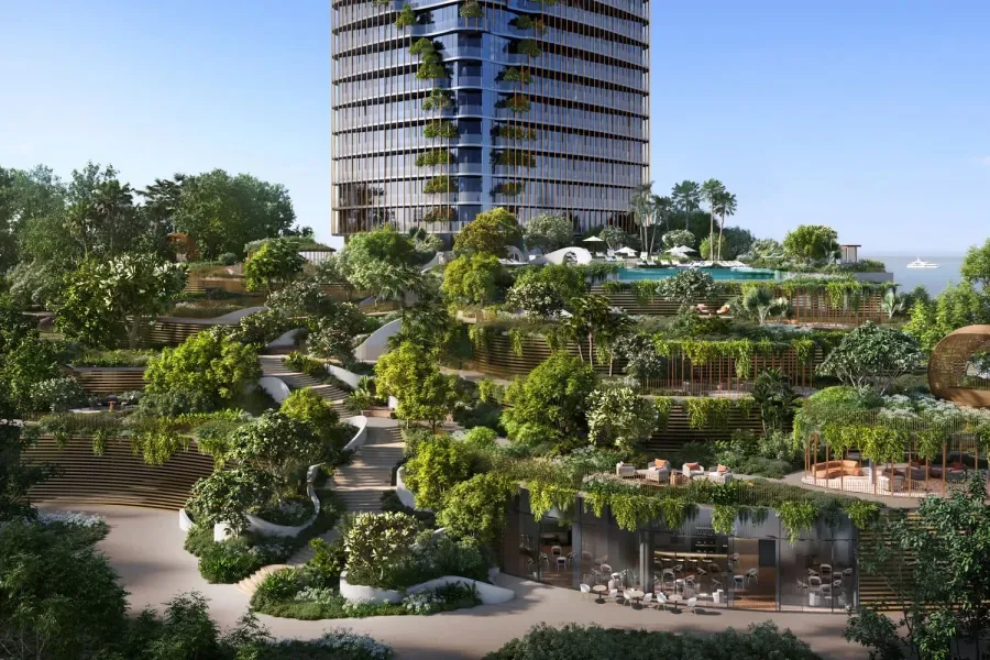 Cascading Terraces at Kanyon by Beyond.
