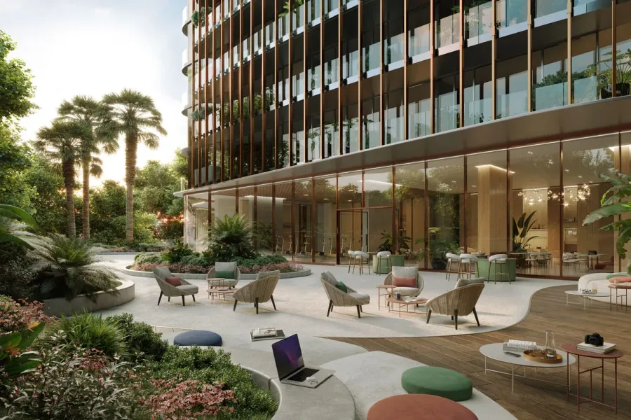 Outdoor Seating Area at Kanyon by Beyond.