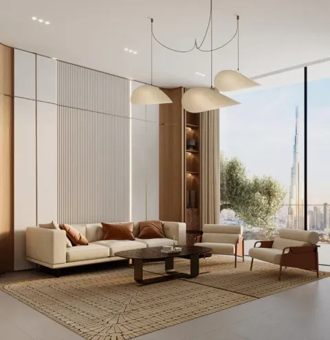 Binghatti Skyflame, Majan · render 5