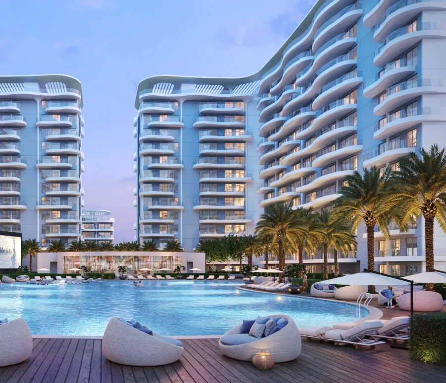 Swimming Pool at Damac Lagoons Views Phase 3.
