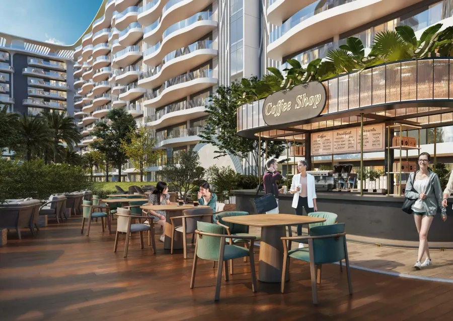 Coffee Bar at Damac Lagoons Views Phase 3.