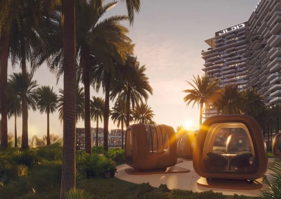 Private Dining Pods at Damac District.