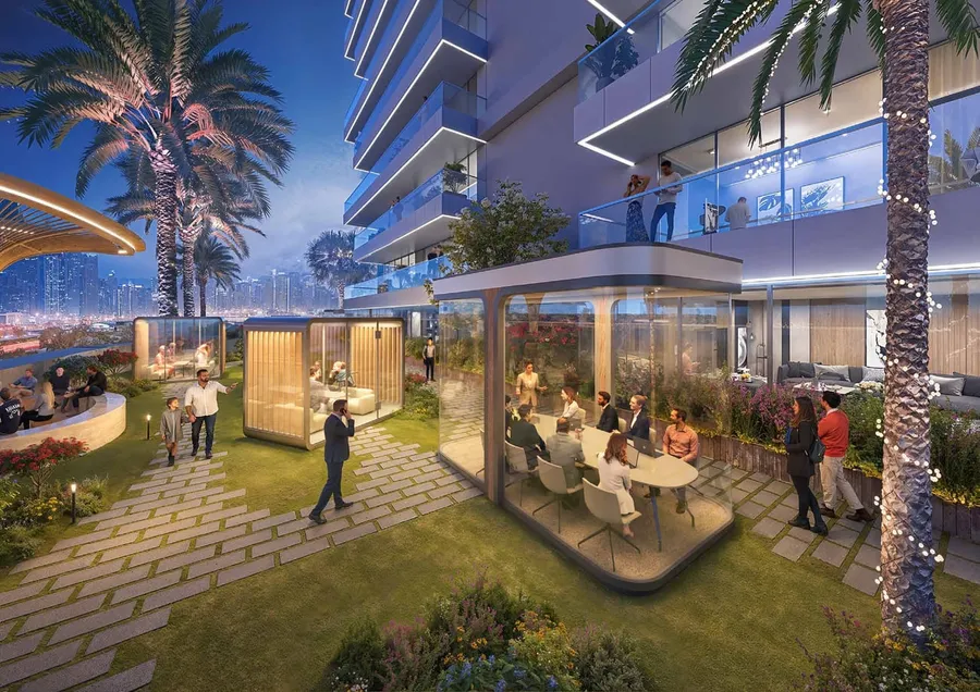 Co-Working Pods at Damac Safa Gate.