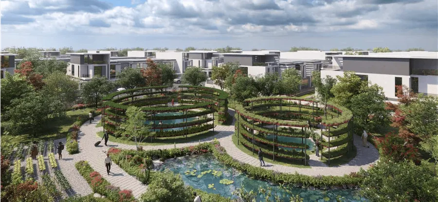 Hydroponic Farm at Damac Riverside Views.