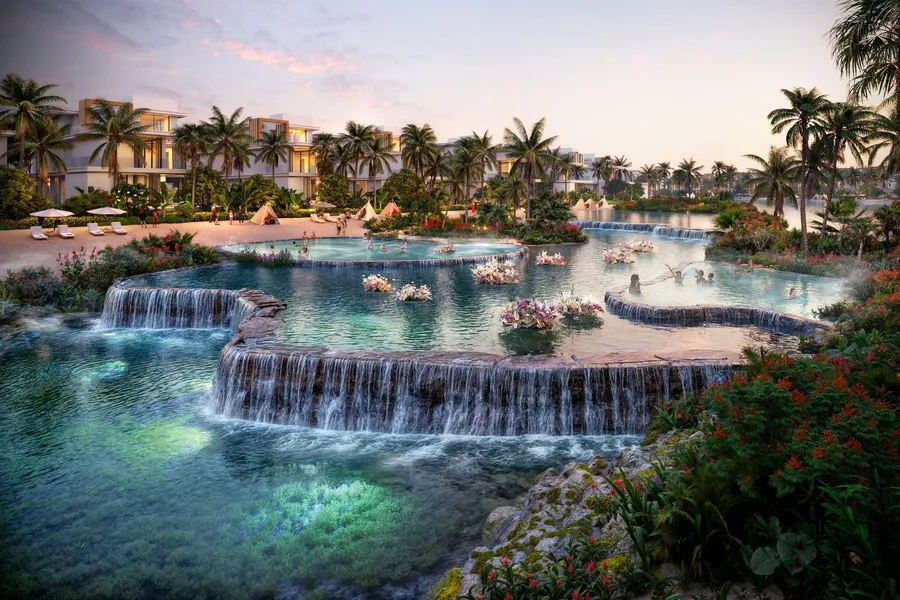 Hot Spring Spa at Damac Islands Phase 1 and 2.