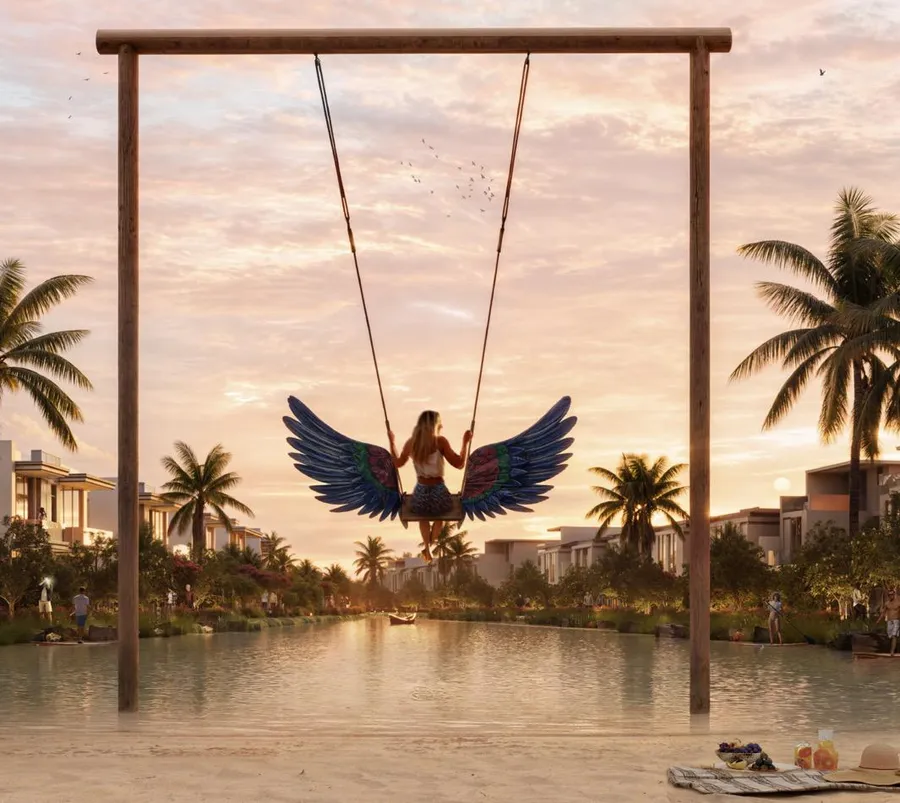 Jungle Swing at Damac Islands Phase 1 and 2.
