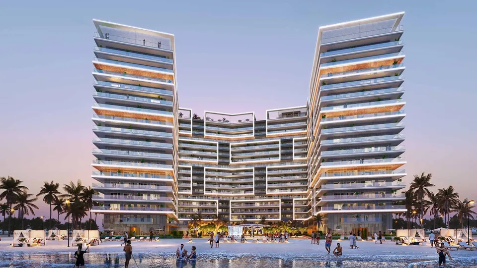 Shoreline, Al Marjan Island, Ras Al Khaimah · render 3