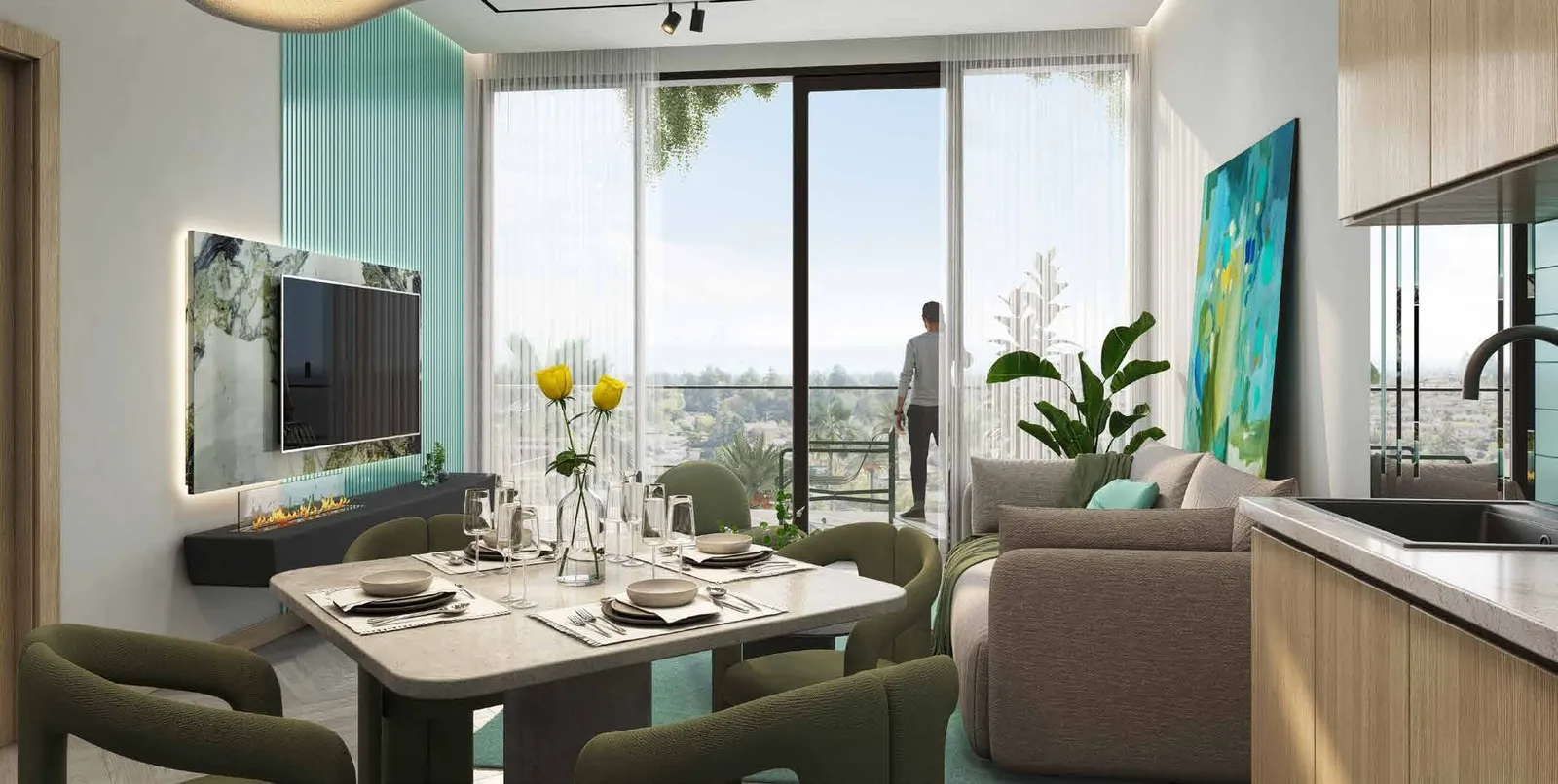 Elo 2 and 3 Damac, Damac Hills 2 · render 4
