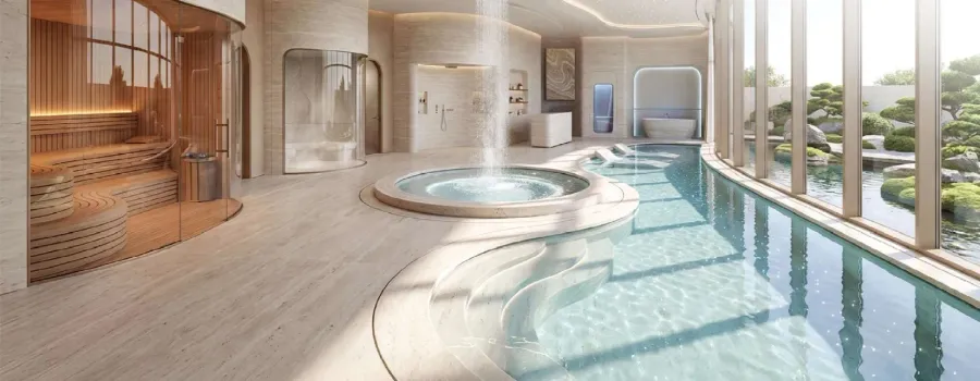 Spa Rooms & Sauna at Greenz.