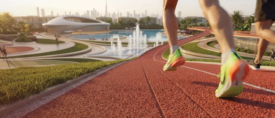 Jogging Track at Greenz.