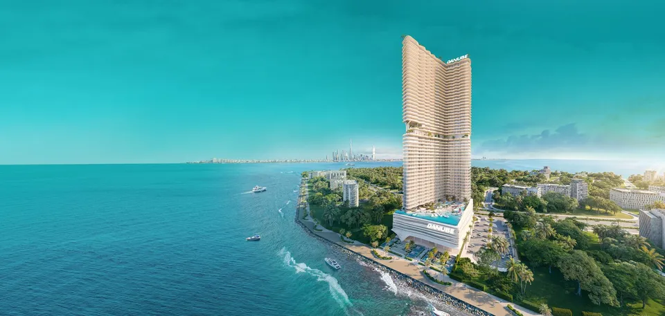 Breez, Dubai Maritime City · render 1