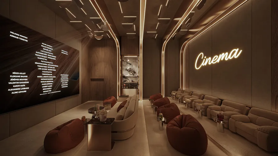 Indoor Cinema at Breez.