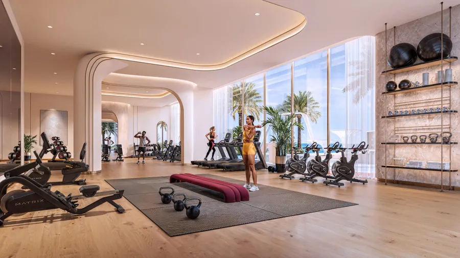 Indoor & Outdoor Gym at Breez.