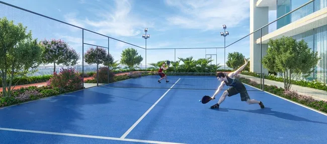 Padel Tennis Court at Aspirz.