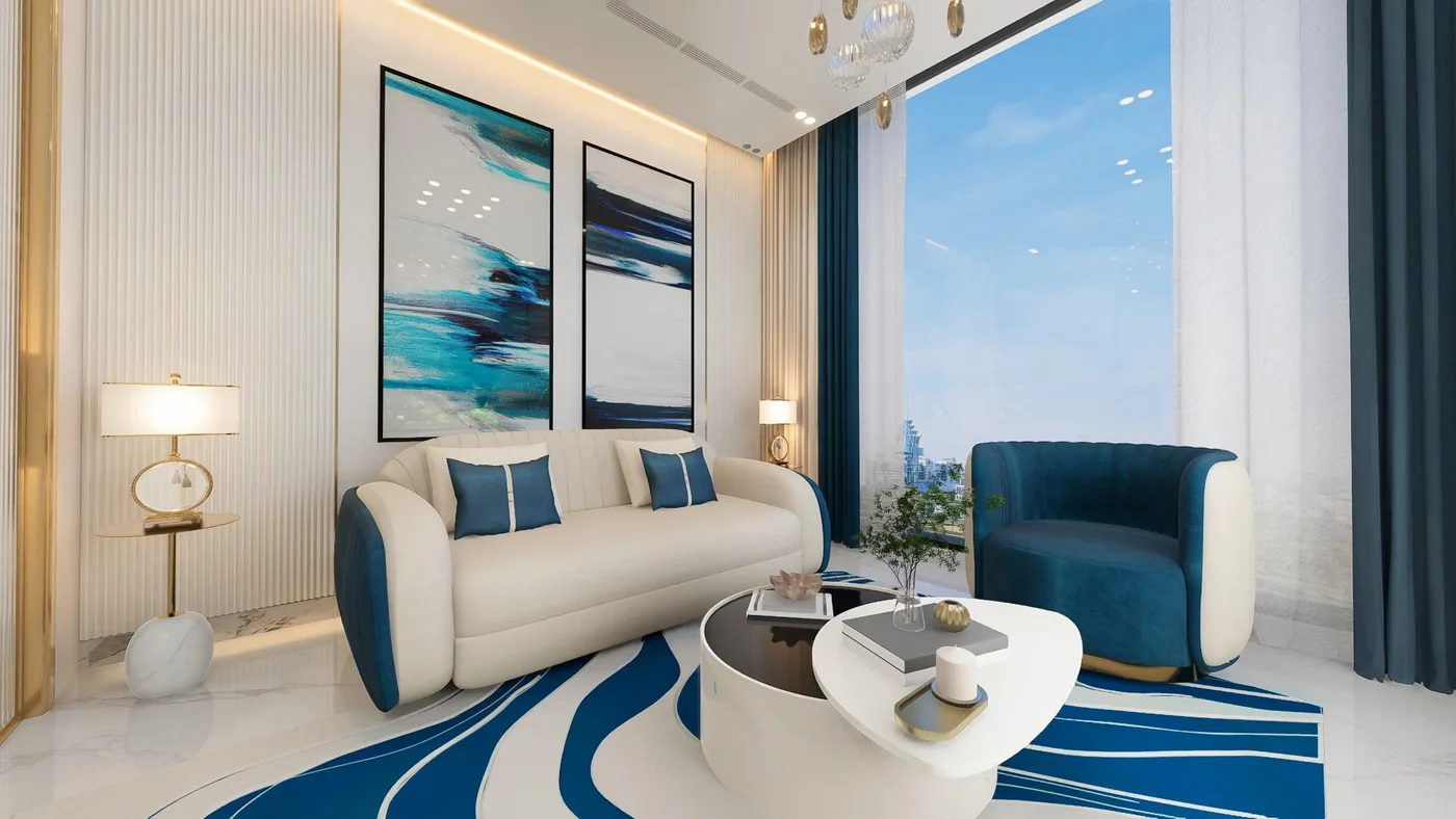 Interior render at Sparklz.