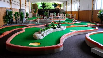 Mini Golf Zone at Bayz 102.