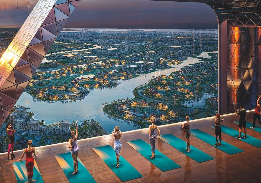 Yoga Deck With Instructor at Diamondz.