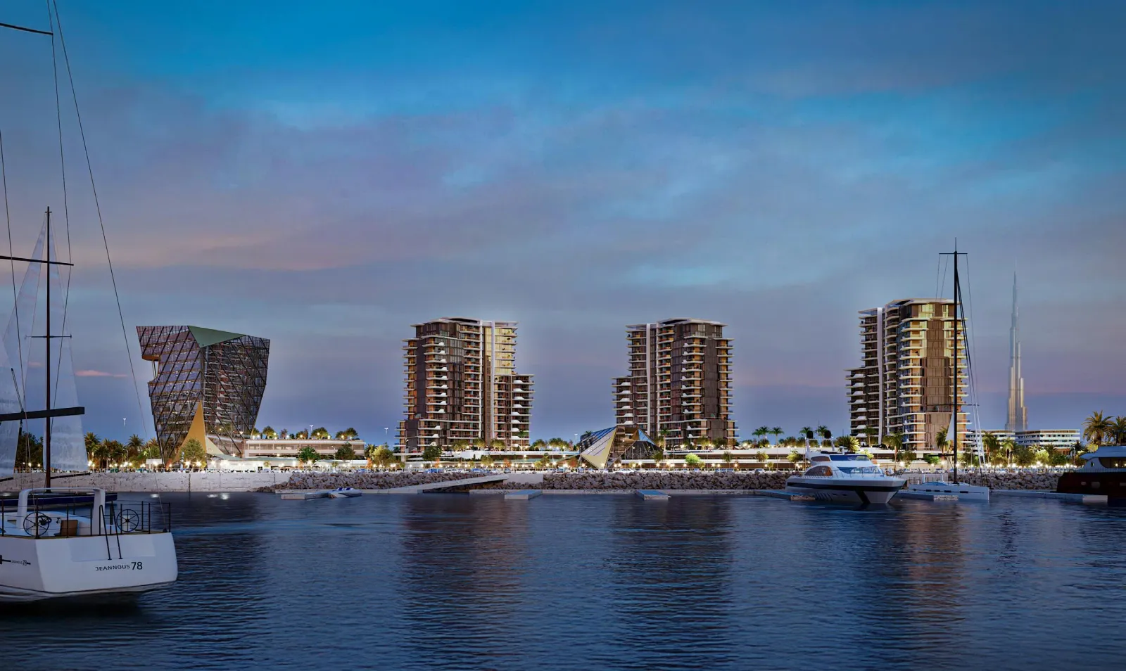 Portside Square, Mina Rashid · render 1