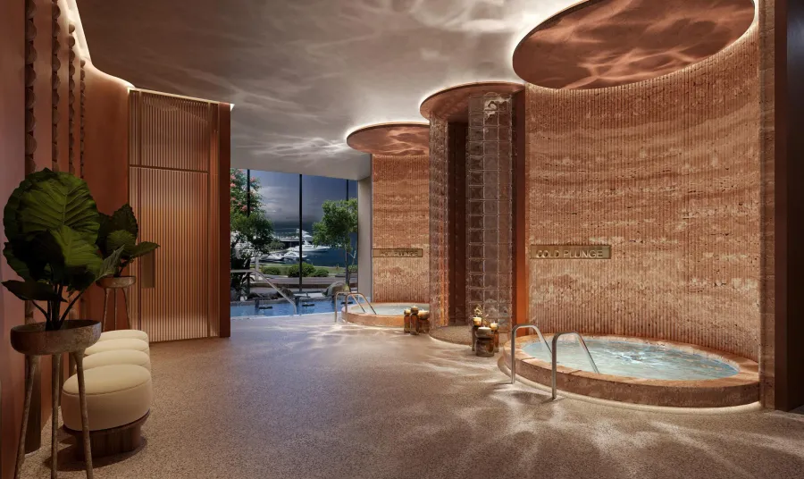 Spa at Portside Square.