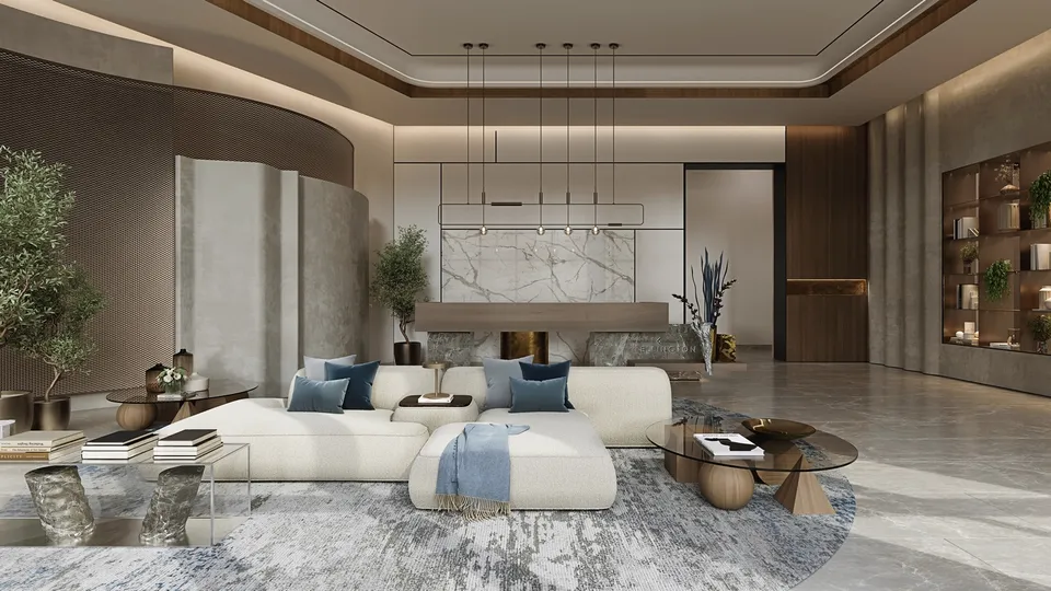Belgravia Gardens, Dubai Land Residence Complex (DLRC) · render 4
