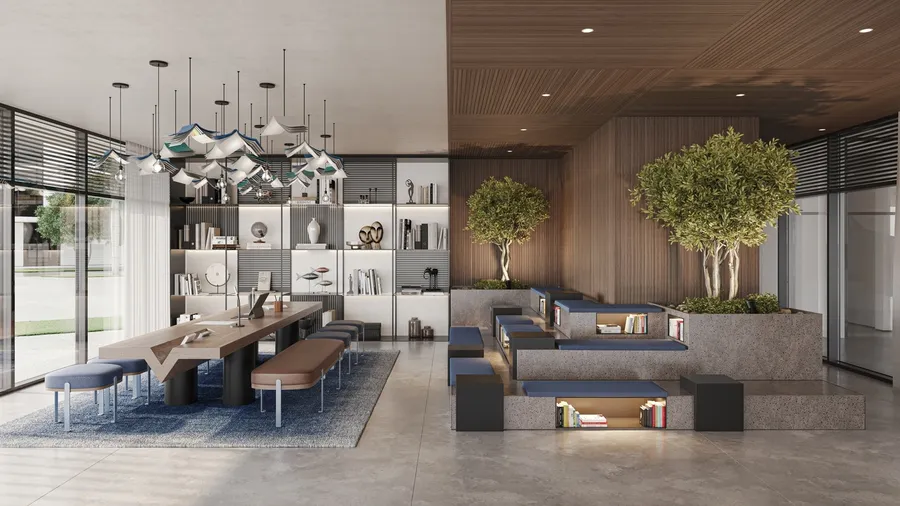 Co-Working Hub at Belgravia Gardens.
