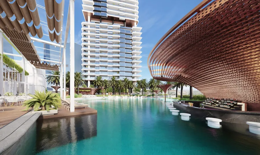 Pool Bar at Mercer House.
