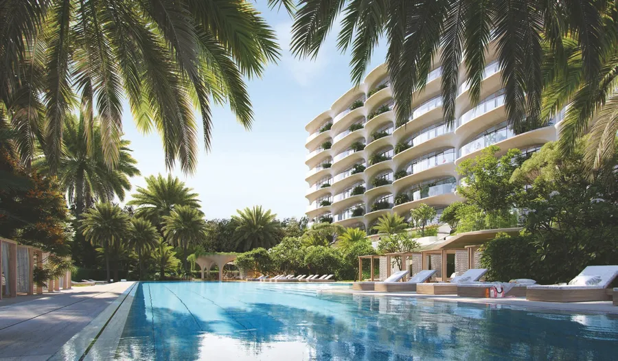 50-Metre Olympic Pool With Lounge Zones And Gardens at Ellington Ocean House.