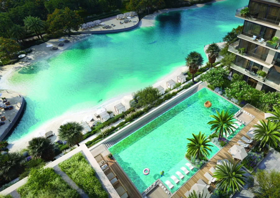 Resort-style Swimming Pool at Everly Place.